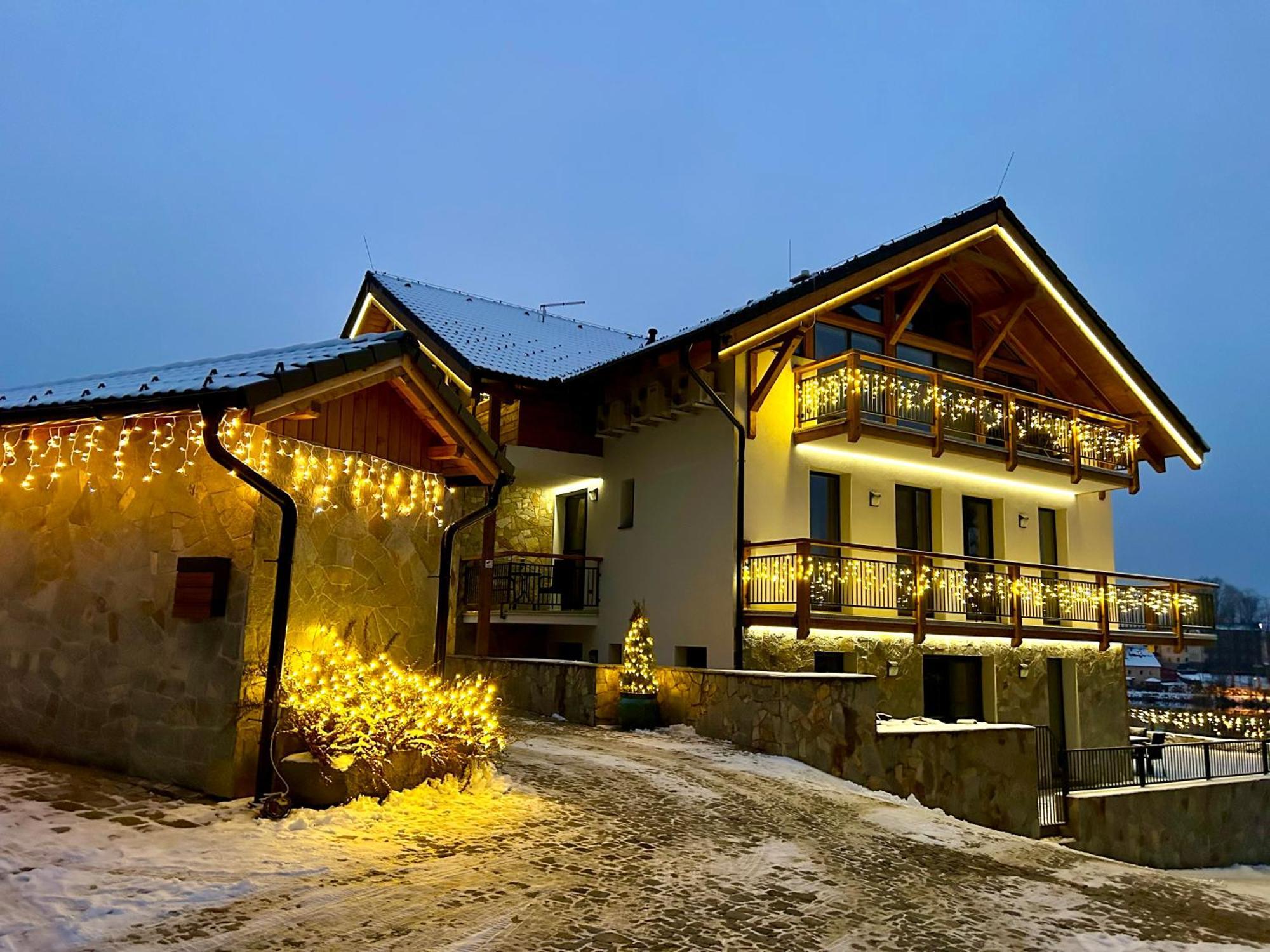 Ferienwohnung Rezidence KUPEC Frymburk nad Vltavou Exterior foto