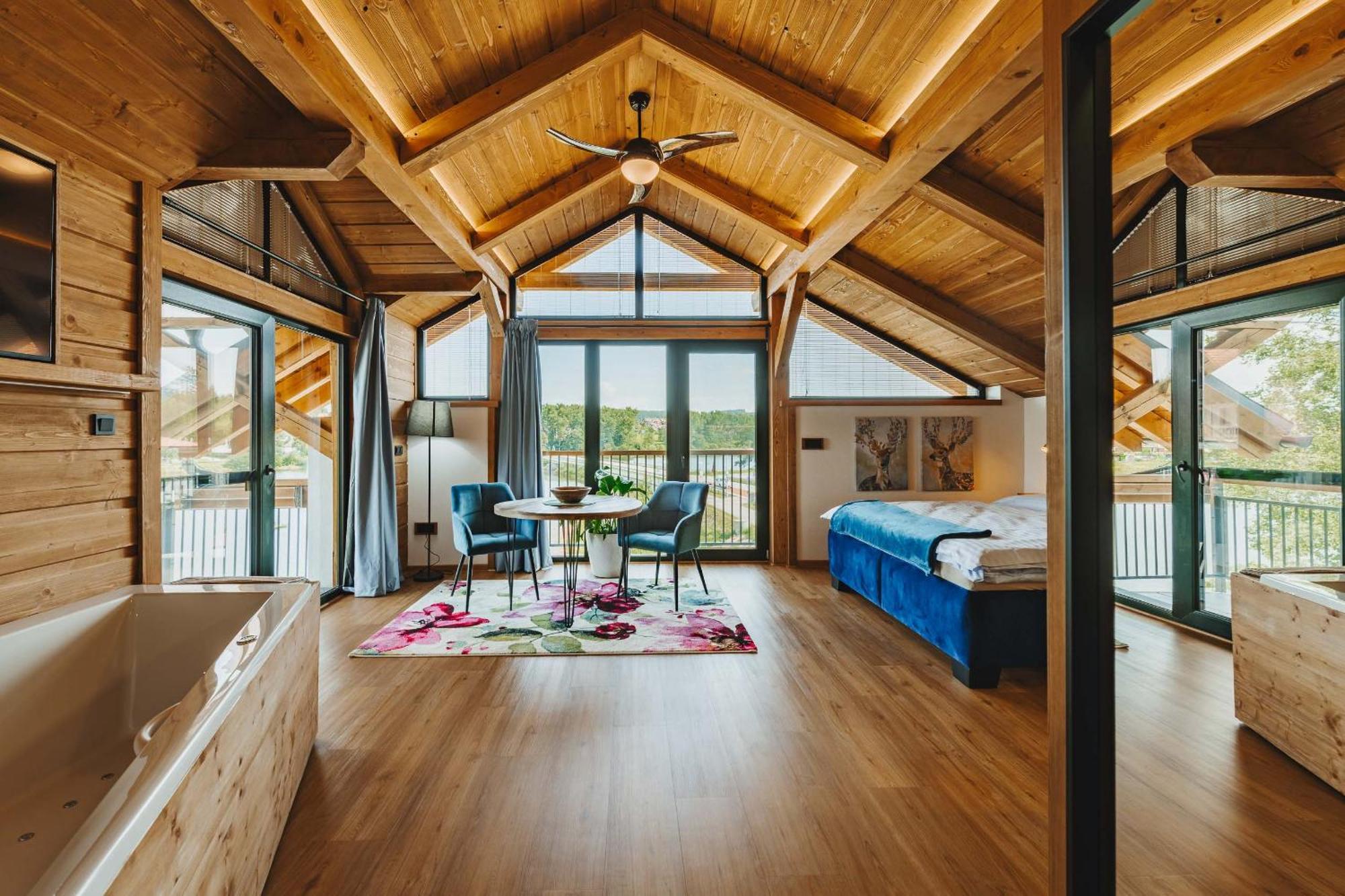 Ferienwohnung Rezidence KUPEC Frymburk nad Vltavou Exterior foto